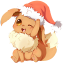 eevee_santa