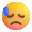 downcast-face-with-sweat